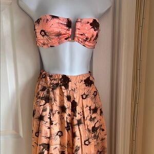 Vince Camuto Bikini Set with Vintage Floral Design